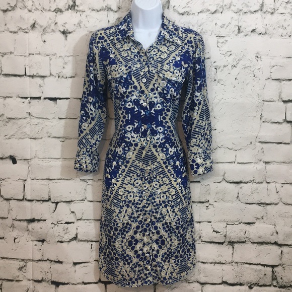 CAbi Dresses & Skirts - CAbi button up shirt dress